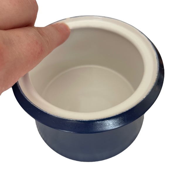 Vintage MCM Blueberry Blue Mexicana by Ben Seibel, MIKASA, Creamer & Sugar set - Picture 9 of 14